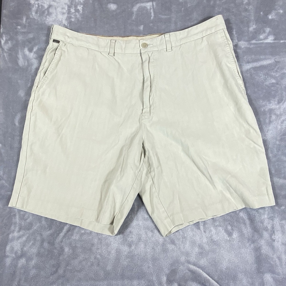Tommy Bahama Mens Shorts Sz. 40 Silk‎ Blend Twill 9" Pockets Golf Outdoor Beach